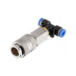 Тройник 6мм с быстроразъемом для продува кабины INTERTOOL PT-1866, фото  | SNABZHENIE.com.ua