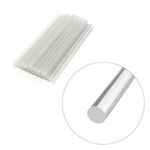 Комплект прозрачных клеевых стержней 11,2 мм * 300 мм, 1 кг INTERTOOL, фото , изображение 2 | SNABZHENIE.com.ua