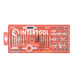 Набор плашек и метчиков M3-M12, 40 ед. INTERTOOL SD-8040, фото , изображение 2 | SNABZHENIE.com.ua
