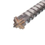 Бур SDS MAX, QUADRO, 40x400 мм INTERTOOL SDM-4040, фото , зображення 2 | SNABZHENIE.com.ua