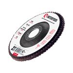 Лепестковый шлифовальный диск 115x22 мм, зерно K36 INTERTOOL, фото , изображение 3 | SNABZHENIE.com.ua