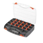 Органайзер пластиковый INTERTOOL BX-4005, 15, 2 в 1, 380x290x80 мм, фото , изображение 3 | SNABZHENIE.com.ua