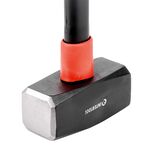 Кувалда 5000 г с ручкой из фибергласса INTERTOOL HT-0245, фото , изображение 2 | SNABZHENIE.com.ua