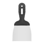 Шпатель з нержавіючої сталі 100мм INTERTOOL KT-2100, фото  | SNABZHENIE.com.ua