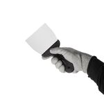 Шпатель з нержавіючої сталі 100мм INTERTOOL KT-2100, фото , зображення 3 | SNABZHENIE.com.ua