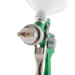 Краскопульт пневматичний HVLP, форсунка 1.3мм, верхній пластиковий бачок 600мл, 3бар INTERTOOL PT-0117, фото , зображення 2 | SNABZHENIE.com.ua