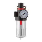 Фильтр очистки воздуха с редуктором 1/2 INTERTOOL PT-1410, фото  | SNABZHENIE.com.ua