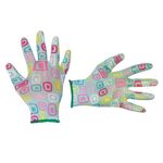 Перчатки садовые нитриловые 8 голубые INTERTOOL SP-0164, фото  | SNABZHENIE.com.ua