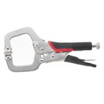 Клещи зажимные C-type 150 мм, Cr-V INTERTOOL UT-5205, фото , изображение 2 | SNABZHENIE.com.ua