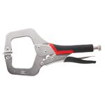 Зажимные клещи C-образные 280 мм, Cr-V INTERTOOL UT-5206, фото , изображение 2 | SNABZHENIE.com.ua