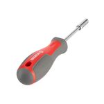 Отвертка з магнітним тримачем для насадок 1/4, 100 мм, Cr-V INTERTOOL VT-3300, фото , зображення 2 | SNABZHENIE.com.ua