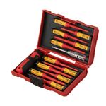 Набор изолированных отверток 14 ед VDE с индикатором INTERTOOL VT-3614, фото  | SNABZHENIE.com.ua