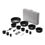 Набор коронок по дереву 16 шт (19-127 мм) INTERTOOL BT-0026, фото , изображение 3 | SNABZHENIE.com.ua