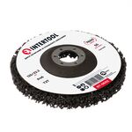 Диск зачистной черный из вспененного абразива 125*22,2*13 мм P46 T27, фото , изображение 3 | SNABZHENIE.com.ua