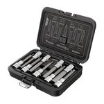 Набор бит HEX 1/2" 4-17, 100 мм, S2, INTERTOOL ET-8406, фото  | SNABZHENIE.com.ua