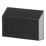 Губка для шліфування трапеція 110*75*54*25 мм, оксид алюмінію К80 INTERTOOL HT-0808, фото , зображення 3 | SNABZHENIE.com.ua