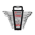 Набор комбинированных ключей 12 шт. 6-22 мм, Cr-V INTERTOOL HT-1203, фото  | SNABZHENIE.com.ua