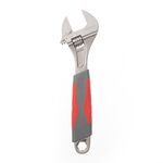 Ключ разводной 250 мм с изолированной рукояткой, никель INTERTOOL, фото , изображение 2 | SNABZHENIE.com.ua