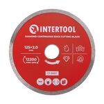 Диск алмазный отрезной по плитке 125 мм, INTERTOOL CT-3007, фото  | SNABZHENIE.com.ua