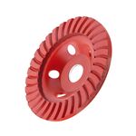 Фреза торцева шліфувальна алмазна Turbo 125x22,2 мм INTERTOOL CT-6225, фото , зображення 2 | SNABZHENIE.com.ua