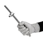 Вороток Т-образный 1/2" 300 мм Cr-V INTERTOOL ET-1022, фото , изображение 3 | SNABZHENIE.com.ua