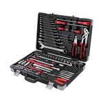 Профессиональный набор инструментов, 1/4" & 1/2", 145 ед. INTERTOOL ET-7145, фото  | SNABZHENIE.com.ua