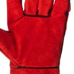 Перчатка замшевая красная, 14" INTERTOOL SP-0156, фото , зображення 3 | SNABZHENIE.com.ua