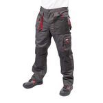 Рабочие брюки INTERTOOL SP-3011, 80% полиэстер, 20% хлопок, 260 г/м2, фото  | SNABZHENIE.com.ua