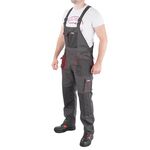 Полукомбінезон робочий INTERTOOL SP-3021 80 % поліестер, 20 % бавовна, щільність 260 г/м², фото , зображення 2 | SNABZHENIE.com.ua