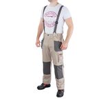 Брюки трансформеры рабочие 6 в 1, 100% хлопок, 180 г/м², M INTERTOOL SP-3042, фото , изображение 2 | SNABZHENIE.com.ua