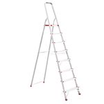 Стремянка алюмінієва 8 ступенів, висота до платформи 1720 мм INTERTOOL LT-1008, фото  | SNABZHENIE.com.ua