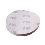 Круг наждачный самоклеящийся 125 мм, К180, 10 шт, INTERTOOL BT-0518, фото , изображение 3 | SNABZHENIE.com.ua