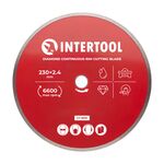 Диск отрезной алмазный для плитки 230 мм INTERTOOL CT-3010, фото  | SNABZHENIE.com.ua