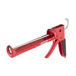 Пістолет для видавлювання силікону 225 мм з обрезиненою рукояткою INTERTOOL HT-0023, фото  | SNABZHENIE.com.ua