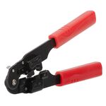 Кліщі для опресовки штекерів RJ-45 (8р8с) INTERTOOL HT-7054, фото , зображення 2 | SNABZHENIE.com.ua