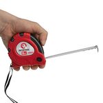 Рулетка INTERTOOL MT-0308 8 м x 25 мм с металлическим полотном, фото , изображение 3 | SNABZHENIE.com.ua