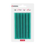 Комплект зелених клеєвих стержнів 11.2мм*100мм, 12шт. INTERTOOL RT-1056, фото  | SNABZHENIE.com.ua