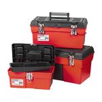 Комплект ящиков для инструментов с замком 3шт INTERTOOL BX-0006, фото , изображение 2 | SNABZHENIE.com.ua