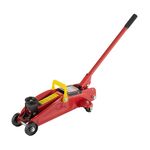 Гидравлический подкатной домкрат 2 т, высота 135-345 мм INTERTOOL GT0102, фото  | SNABZHENIE.com.ua