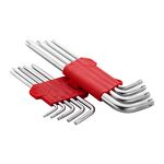 Набор Г-образных ключей TORX 9 шт, Т10-Т50, Cr-V, Big INTERTOOL HT-0608, фото , зображення 3 | SNABZHENIE.com.ua