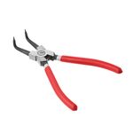 Щипцы изогнутые для снятия стопорных колец 180 мм INTERTOOL HT-7012, фото , изображение 3 | SNABZHENIE.com.ua