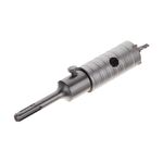 Сверло корончатое по бетону 32 мм с переходником SDS Plus 100 мм INTERTOOL, фото , изображение 2 | SNABZHENIE.com.ua