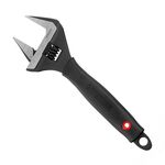 Ключ разводной 200 мм, обрезиненная рукоятка, Cr-V INTERTOOL XT-0045, фото  | SNABZHENIE.com.ua