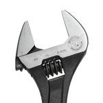 Ключ разводной 200мм, Cr-V, черный, INTERTOOL XT-0058, фото , изображение 2 | SNABZHENIE.com.ua