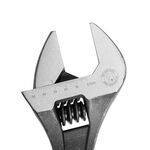 Ключ разводной 380 мм Cr-V, черный, фосфатированный INTERTOOL, фото , изображение 3 | SNABZHENIE.com.ua