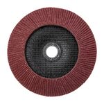 Шлифовальный лепестковый диск 180x22 мм, зерно K40 INTERTOOL, фото , изображение 2 | SNABZHENIE.com.ua