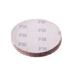 Круг наждачный самоклеющийся INTERTOOL, 125 мм, К36, уп. 10 ед., фото , изображение 3 | SNABZHENIE.com.ua