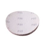 Круг наждачный самоклеящийся 125 мм, К80, упак. 10 ед. INTERTOOL, фото , изображение 3 | SNABZHENIE.com.ua