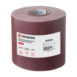 Шлифовальная шкурка К100, 20 см x 50 м INTERTOOL BT-0720, фото , изображение 2 | SNABZHENIE.com.ua