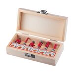 Набір фрез по дереву, 6 од. INTERTOOL HT-0072, фото  | SNABZHENIE.com.ua